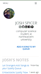 Mobile Screenshot of joshspicer.com